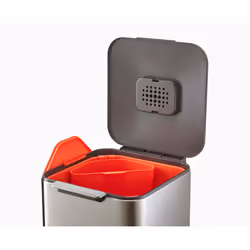 Joseph Joseph Totem Compact 40L Stainless-steel Waste & Recycling Bin - Additional view 4