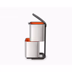 Joseph Joseph Totem Compact 40L Stainless-steel Waste & Recycling Bin - Additional view 7