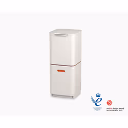 Joseph Joseph Totem Compact 40L Stone Waste & Recycling Bin