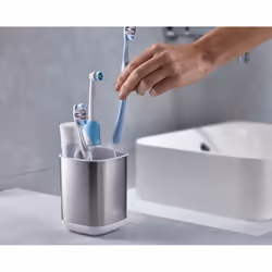 Joseph Joseph EasyStore™ Steel Toothbrush Holder