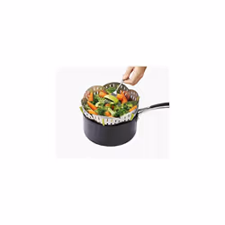 Bloom Folding Steamer Basket for Vegetables, compact storage - Stainless Steel - Additional view 5