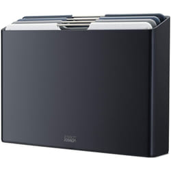 Joseph Joseph 60184 Folio 4-Piece Chopping Board Set, Large - Graphite