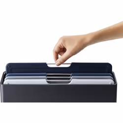 Joseph Joseph 60184 Folio 4-Piece Chopping Board Set, Large - Graphite
