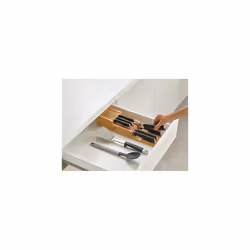Joseph Joseph DrawerStore Bamboo 2-tier Knife Organiser