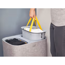 Joseph Joseph Tota 90-litre Laundry Separation Basket - Grey - Additional view 11