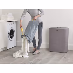 Joseph Joseph Tota 90-litre Laundry Separation Basket - Grey