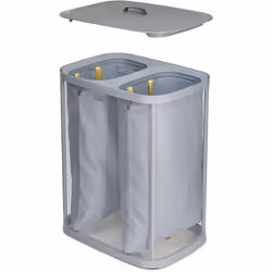 Joseph Joseph Tota 90-litre Laundry Separation Basket - Grey - Additional view 7