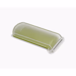 Joseph Joseph PeelStore™ Waste Collecting Green Peeler, Fruits & vegetables, Straight peeler, Stainless steel, Green, Plastic ...