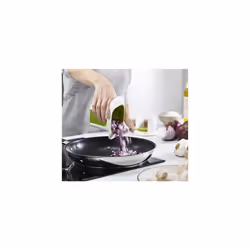 ChopCup Vegetable Chopper, Fruit Cutter, Veg Dicer Stainless Steel, White - Additional view 4