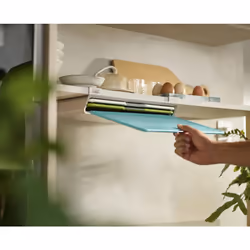 Folio Slim 3-Piece Under Shelf, Space saving Chopping Board Set, Multicolour