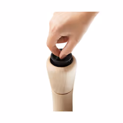 Joseph Joseph 20191 Milltop Wood Non-spill Kitchen Salt Mill  Wood
