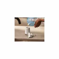 Presto Hygienic Bathroom Soap pump dispenser, refillable â Stone
