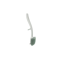 Joseph Joseph 851651 Edge Dish Brush with Integrated -Sink Rest, Light StoneSage
