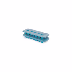 Flow - Easy-fill Ice-cube Tray with Lid, Stackable, Large 14 cube capacity (2-pack)
