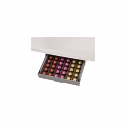 CupboardStore Undershelf Spacesaving Coffee Pod Holder Drawer 30 pcs suitable for Nespresso originalstyle capsules