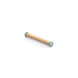 Duo Rolling Pin with adjustable pastry thickness, Baking and dough rollers, Beech Wood, Multicolour
