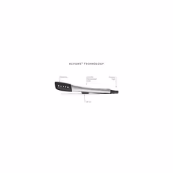 Elevate Fusion 2-piece Tong Set with Precision and Large tongs, BPA Free, Heat Resistant Non Stick Kitchen Utensil, Stainless Steel Handles