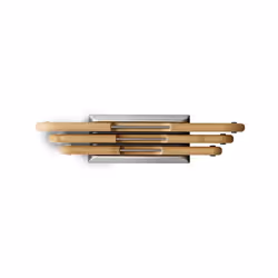 Joseph Joseph Nest   Boards 3-Piece Bamboo Cutting Board Set, Double-Sided, Non-Slip Feet, Stainless-Steel Tabs, Food Icons, Metal Stand