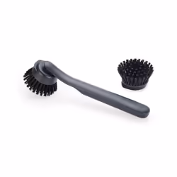 Joseph Joseph SinkTech Dish Brush with Replacement Head  Durable Bristles  Easy to Replace