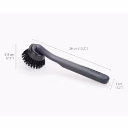 Joseph Joseph SinkTech Dish Brush with Replacement Head  Durable Bristles  Easy to Replace