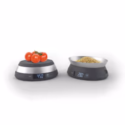 Joseph Joseph SwitchScale Grey Countertop Oval Electronic kitchen scale