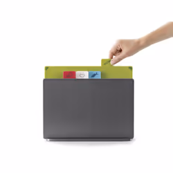 Joseph Joseph Index Chopping Board Set - Graphite