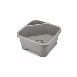 washing-up bowl 33,4 x 33,5 x 16,9 cm grey