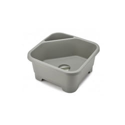 washing-up bowl 33,4 x 33,5 x 16,9 cm grey