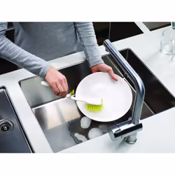 Joseph Joseph Edge Dish Brush - Grey