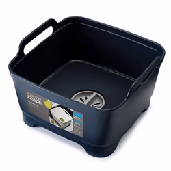 Joseph Joseph Wash and Drain Washing Up Bowl - Grey
