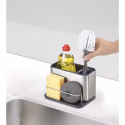 Joseph Joseph Surface Stainless-Steel Caddy Sink Area Organiser - Silver - Additional view 5