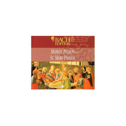 Bach Edition Markus Passion BMV 247 St Mark Passion CD