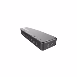 TV Signal Booster Aerial Amplifier, 8 Way Signal Distribution Amplifier with Coax Connections, 4G & 5G Filtering, Indoor TV A ...