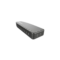 TV Signal Booster Aerial Amplifier, 8 Way Signal Distribution Amplifier with Coax Connections, 4G & 5G Filtering, Indoor TV Aerial, HD & 4K TV/FM/DAB