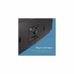 TV Signal Booster Aerial Amplifier, 8 Way Signal Distribution Amplifier with Coax Connections, 4G & 5G Filtering, Indoor TV Aerial, HD & 4K TV/FM/DAB
