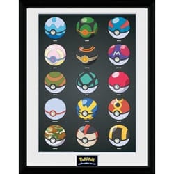 GB eye Pokeballs poster 30 x 40 cm 1 pc(s)