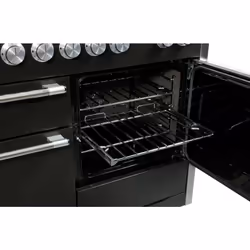 Mercury MCY1082DFAB cooker Range cooker A Electric Gas Black