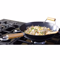 Rangemaster Professional Deluxe 110 Dual Fuel Freestanding cooker Electric Combi Black - Additional view 4