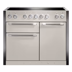 Mercury MCY1082EIOY, Range cooker, Beige, Rotary, Oyster, Chrome, Front