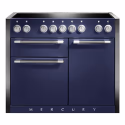 Mercury MCY1082EIBB, Range cooker, Blue, Rotary, Blueberry, Chrome, Front