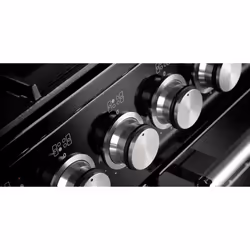 Rangemaster Nexus 110 Dual Fuel Freestanding cooker Electric Gas Black - Additional view 5
