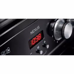 Rangemaster Nexus 110 Dual Fuel Freestanding cooker Electric Gas Black - Additional view 6