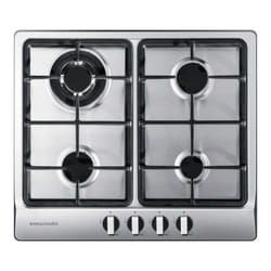 Rangemaster RMB60HPNGFSS hob Stainless steel Built-in 60 cm Gas 4 zone(s)