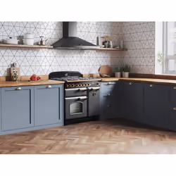Rangemaster Classic Deluxe 90 Ceramic Range cooker Electric Olive - Additional view 5