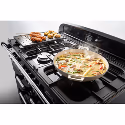 Rangemaster Classic Deluxe 90 Ceramic Range cooker Electric Olive - Additional view 6