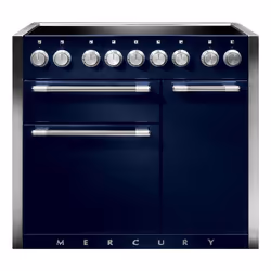 Mercury MCY1000EIIN, Range cooker, Blue, Rotary, Indigo, Chrome, Front