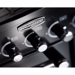 Rangemaster Kitchener 90 Range cooker Gas Black - Additional view 5