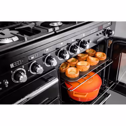 Rangemaster Encore Deluxe 110 Range cooker A Electric Combi Stainless steel - Additional view 3