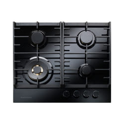 Rangemaster ECL60HPNGFBL/BL hob Black Built-in 60 cm Gas 4 zone(s)