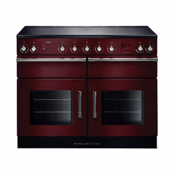 Rangemaster ESP110EICY/C, Range cooker, Buttons, Rotary, Chrome, Front, Electronic, Zone induction hob